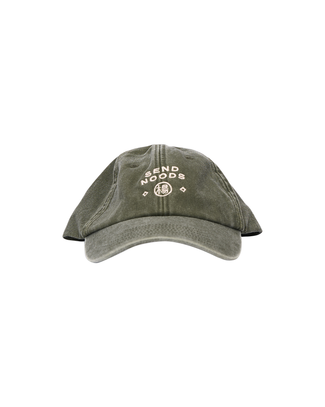 Send Noods Cap (Washed Olive)