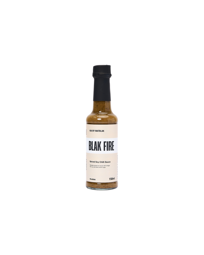 BLAK FIRE: Spiced Soy Chilli Sauce