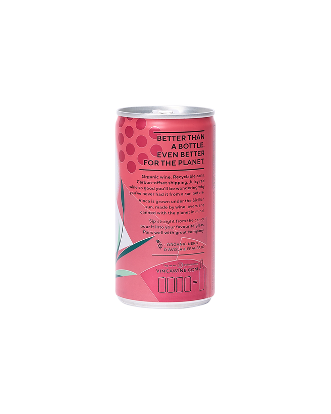 Organic Canned Red Wine