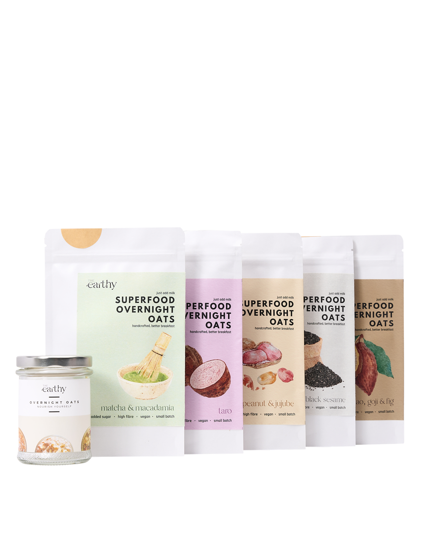 Asian-Inspired Superfood Overnight Oats Taster Bundle