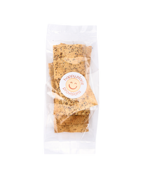 Everything Bagel Handmade Sourdough Crackers-Snacking Pack