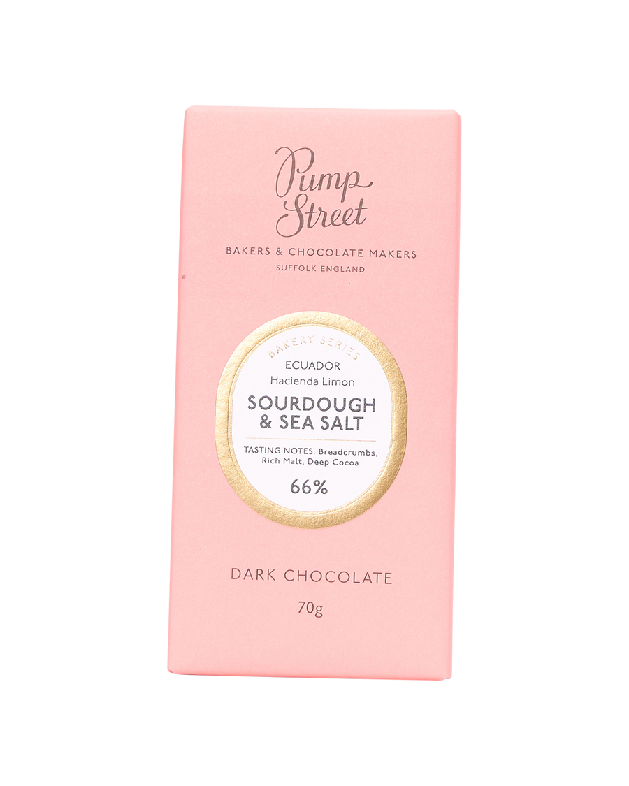 Sourdough & Sea Salt Chocolate Bar 66%