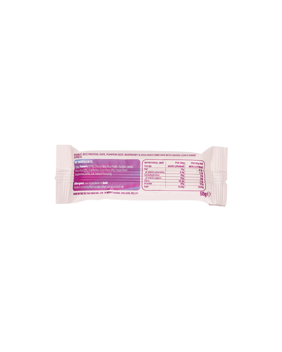 Adaptogenic Snack Bar: Re-Vitalise Me (Peanut Butter & Jelly)