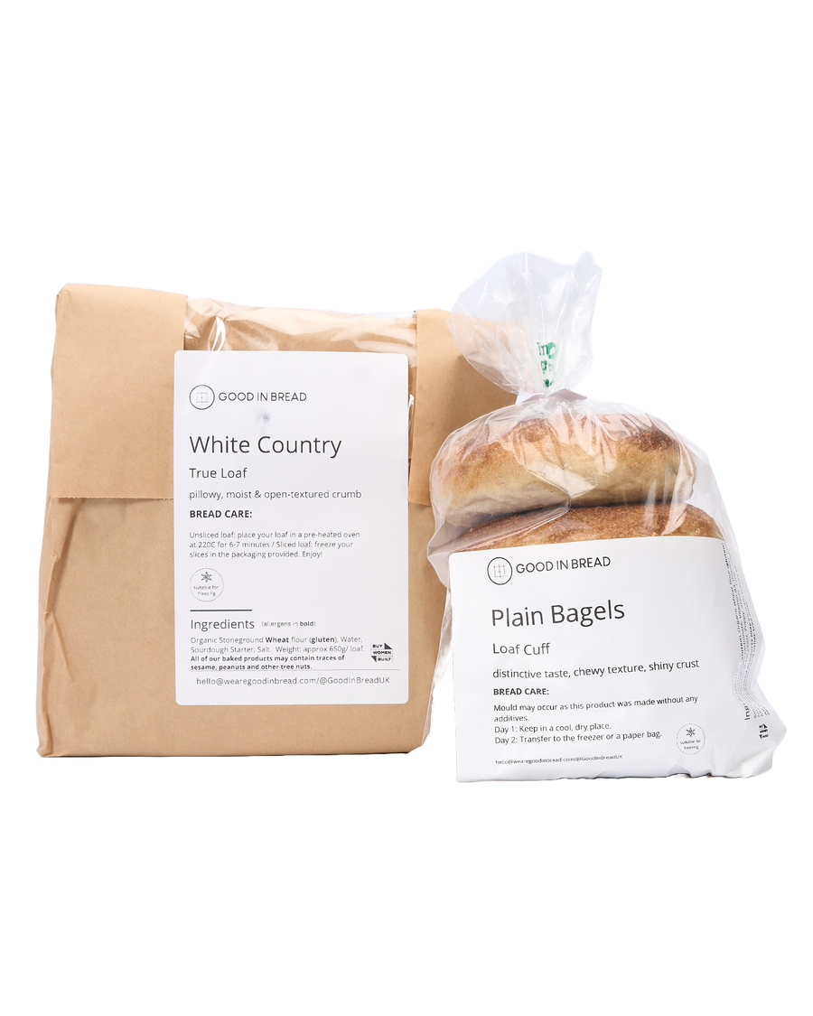 Organic Sourdough Bread & Bagel Bundle