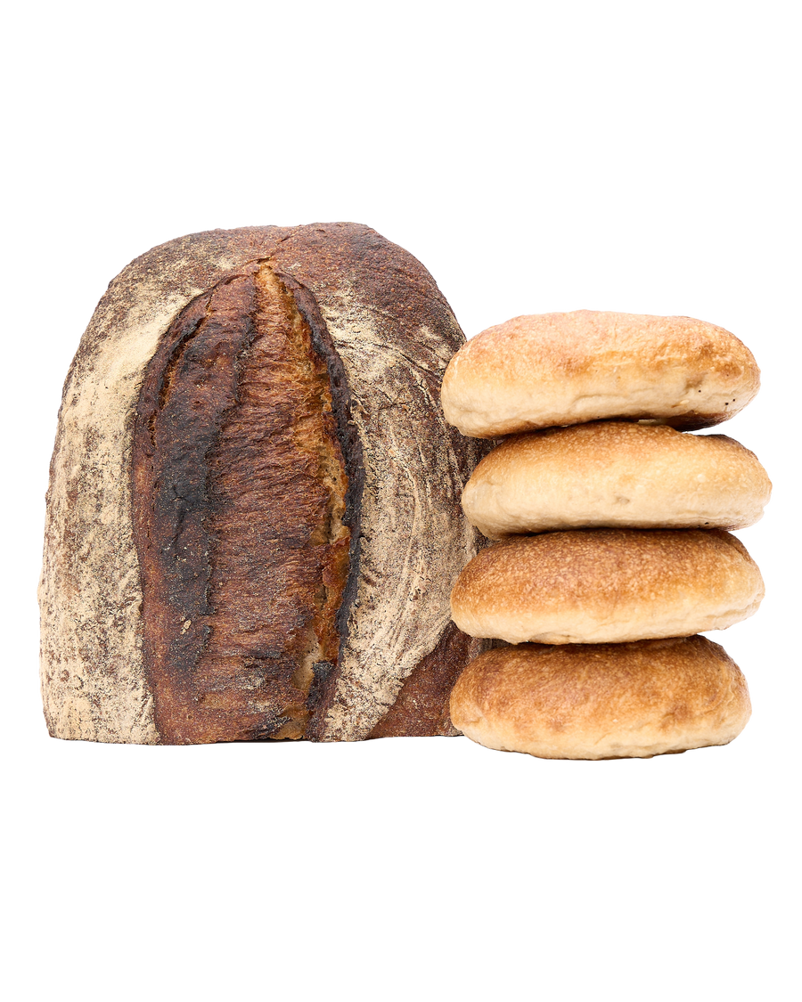 Organic Sourdough Bread & Bagel Bundle