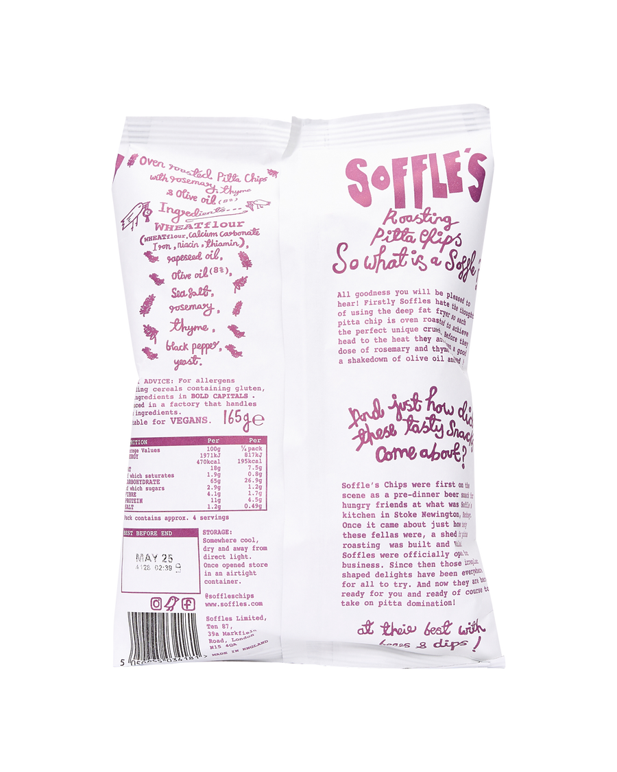 Rosemary and Thyme Pitta Chips - 165g