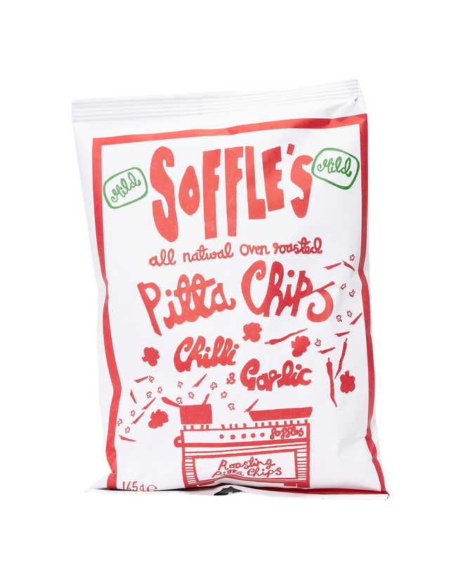 Chilli and Garlic MILD Pitta Chips - 165g