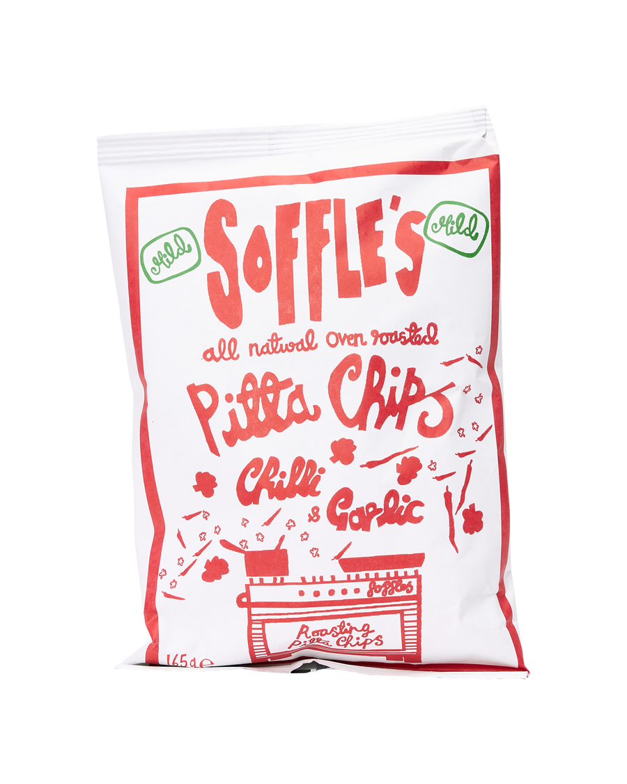 Chilli and Garlic MILD Pitta Chips - 165g