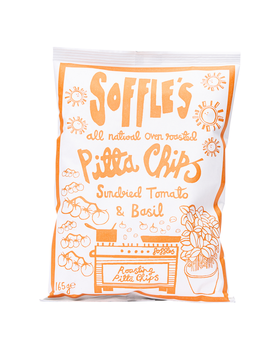 Sundried Tomato and Basil Pitta Chips - 165g