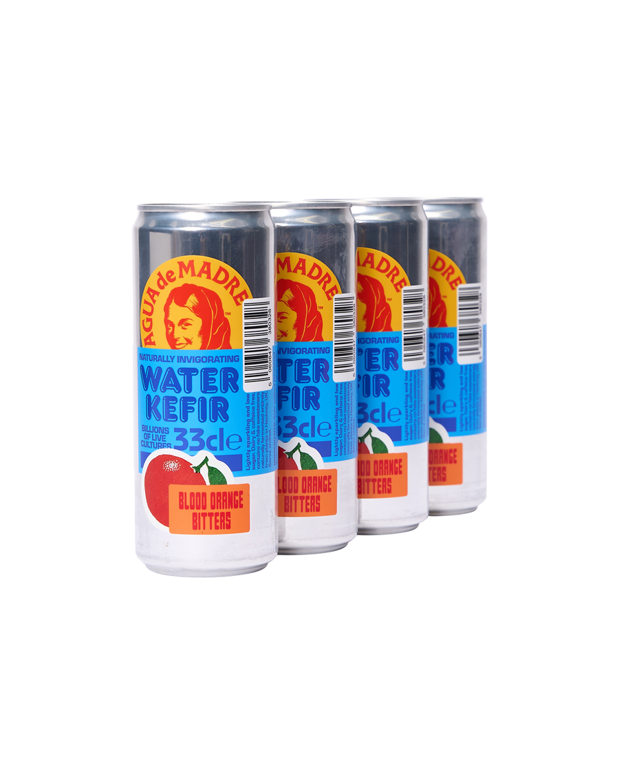 Blood Orange Bitters Water Kefir (4x cans)