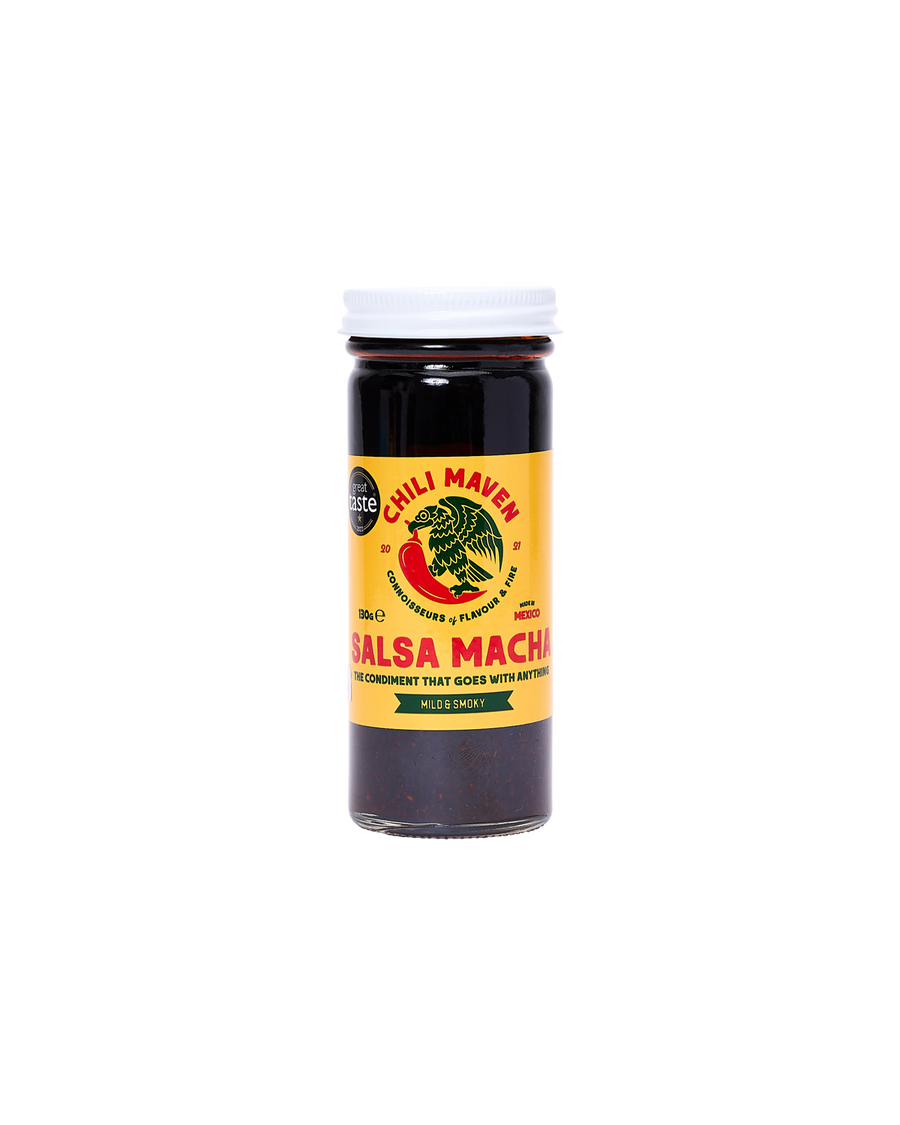 Mild & Smoky Salsa Macha (Mini Jar)