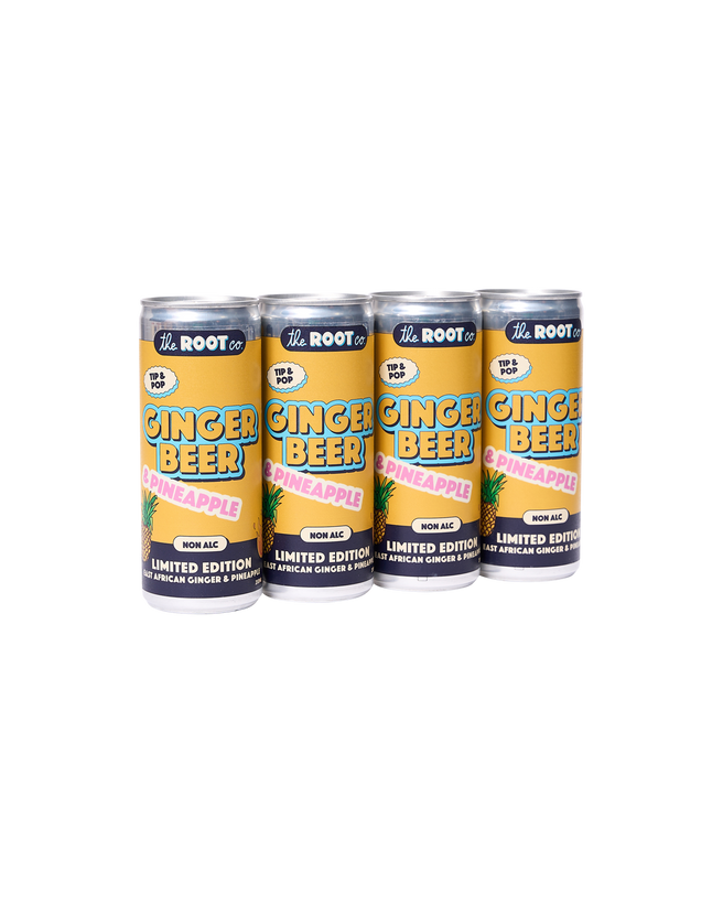 Limited Ed. 01: Pineapple Ginger Beer (x4 Multipack)