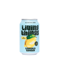 Lemon & Ginger Prebiotic Soda