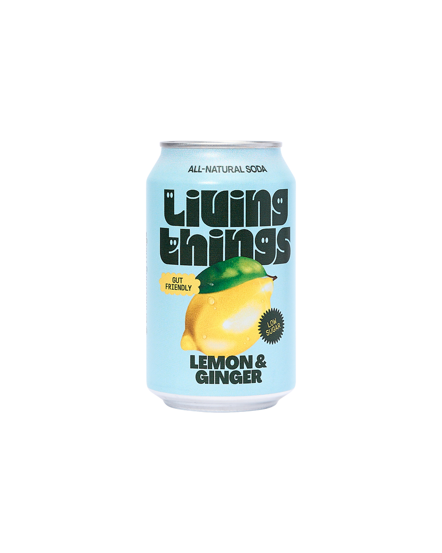 Lemon & Ginger Prebiotic Soda