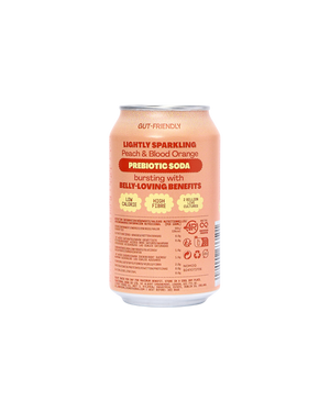 Peach & Blood Orange Prebiotic Soda