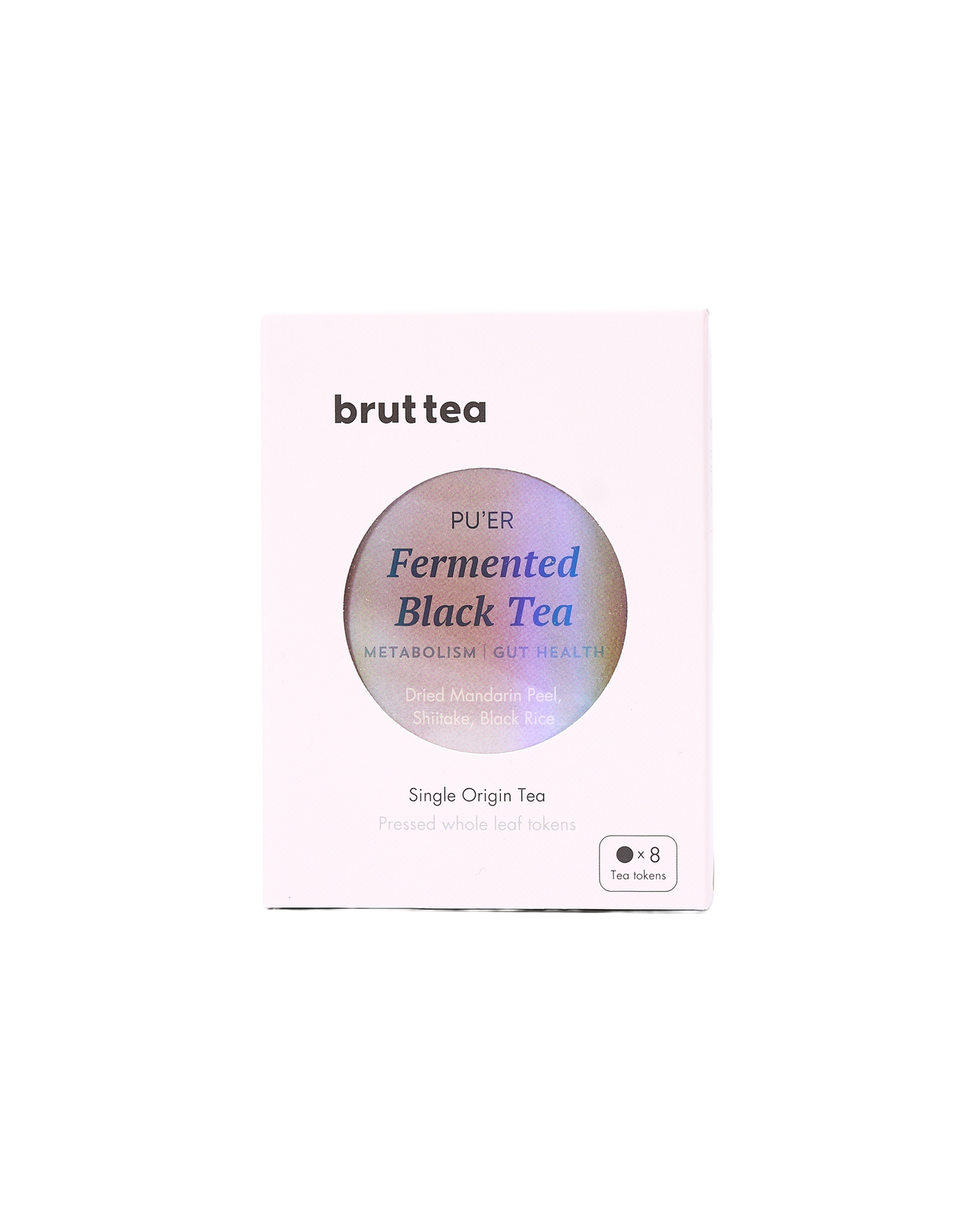 Loose-Leaf Pu'er Fermented Black Tea Token Box