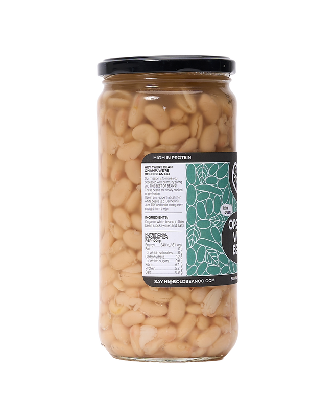 Organic White Beans 700g