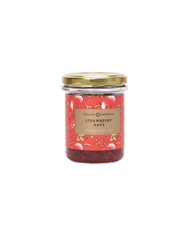 "Strawberry Days": Low-Sugar Strawberry Jam