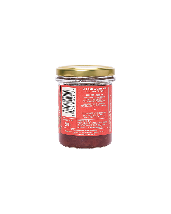 "Strawberry Days": Low-Sugar Strawberry Jam