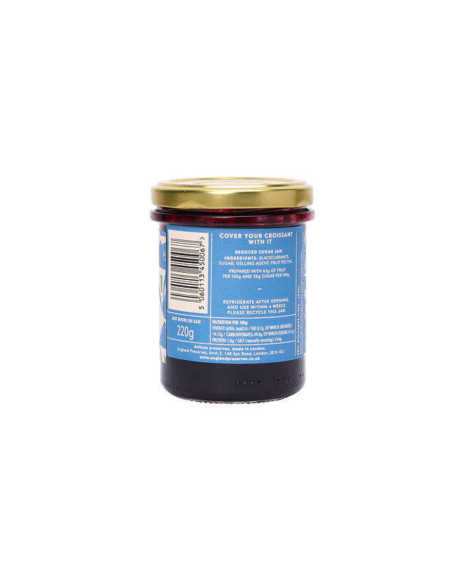 "Blackcurrant Blighty": Blackcurrant Low-Sugar Jam