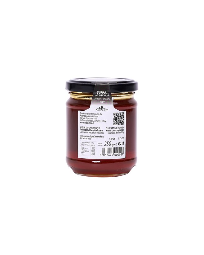 Sicilian Chestnut Honey From Mount Etna