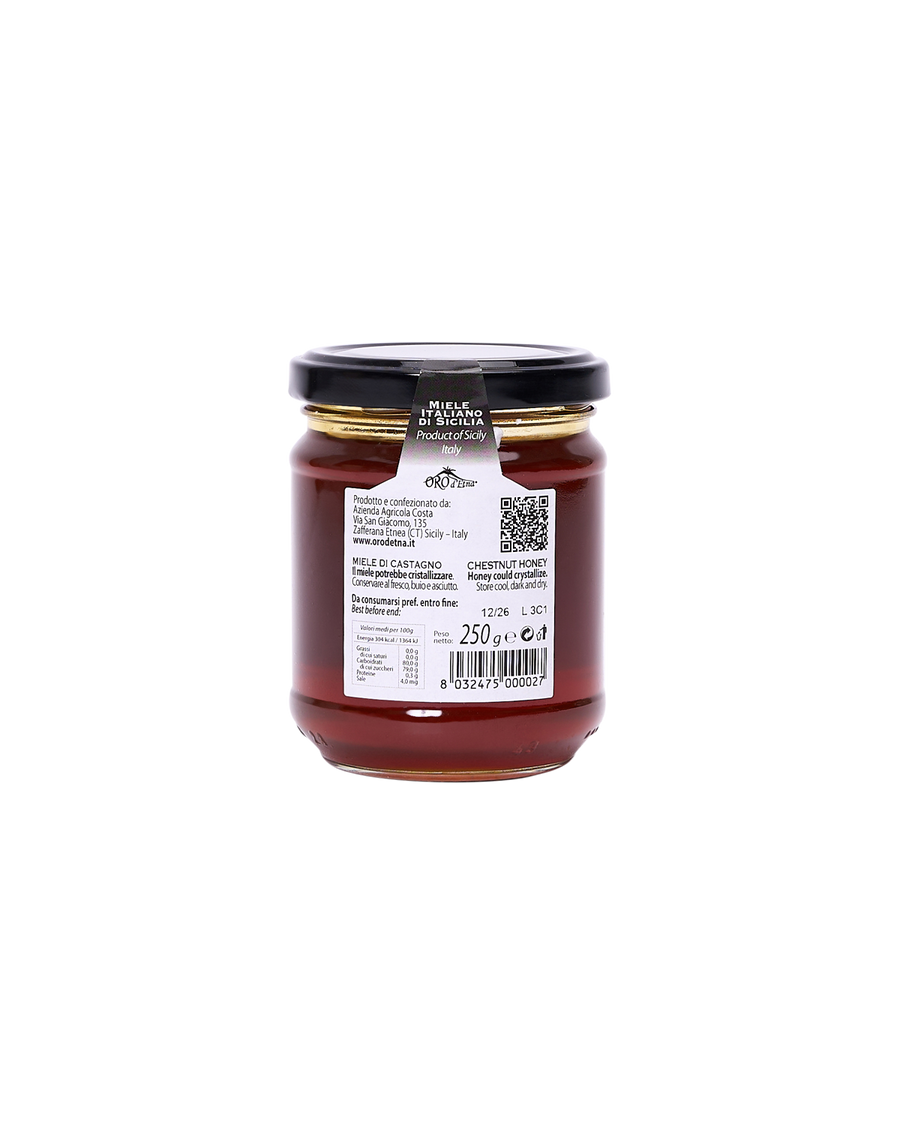 Sicilian Chestnut Honey From Mount Etna