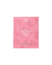 Damask Rose Dark Chocolate Bar 50g (Vegan)