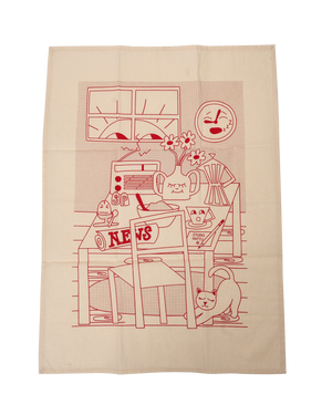 Tea Towel (Red)