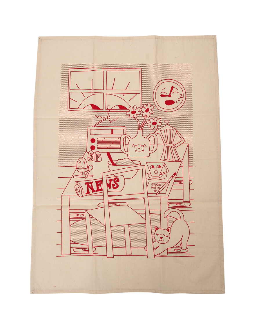 Tea Towel (Red)