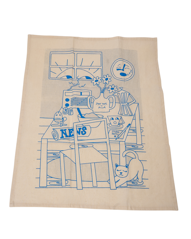 Tea Towel (Sky Blue)