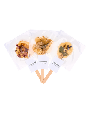 Herbal Tea Lollies Bundle of 3 - Lavender, Elderflower and Orange