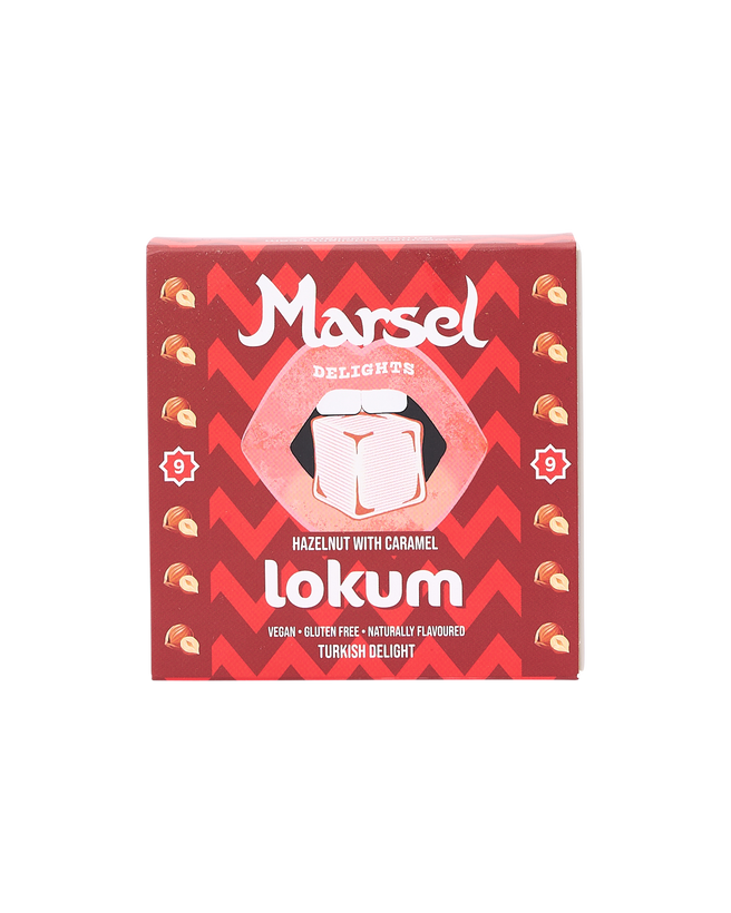 Hazelnut & Caramel Lokum Turkish Delights