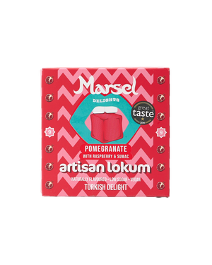 Pomegranate, Raspberry & Sumac Lokum Turkish Delights