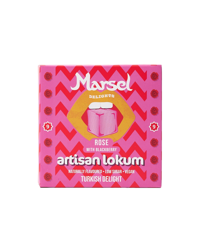 Rose & Blackberry Lokum Turkish Delights