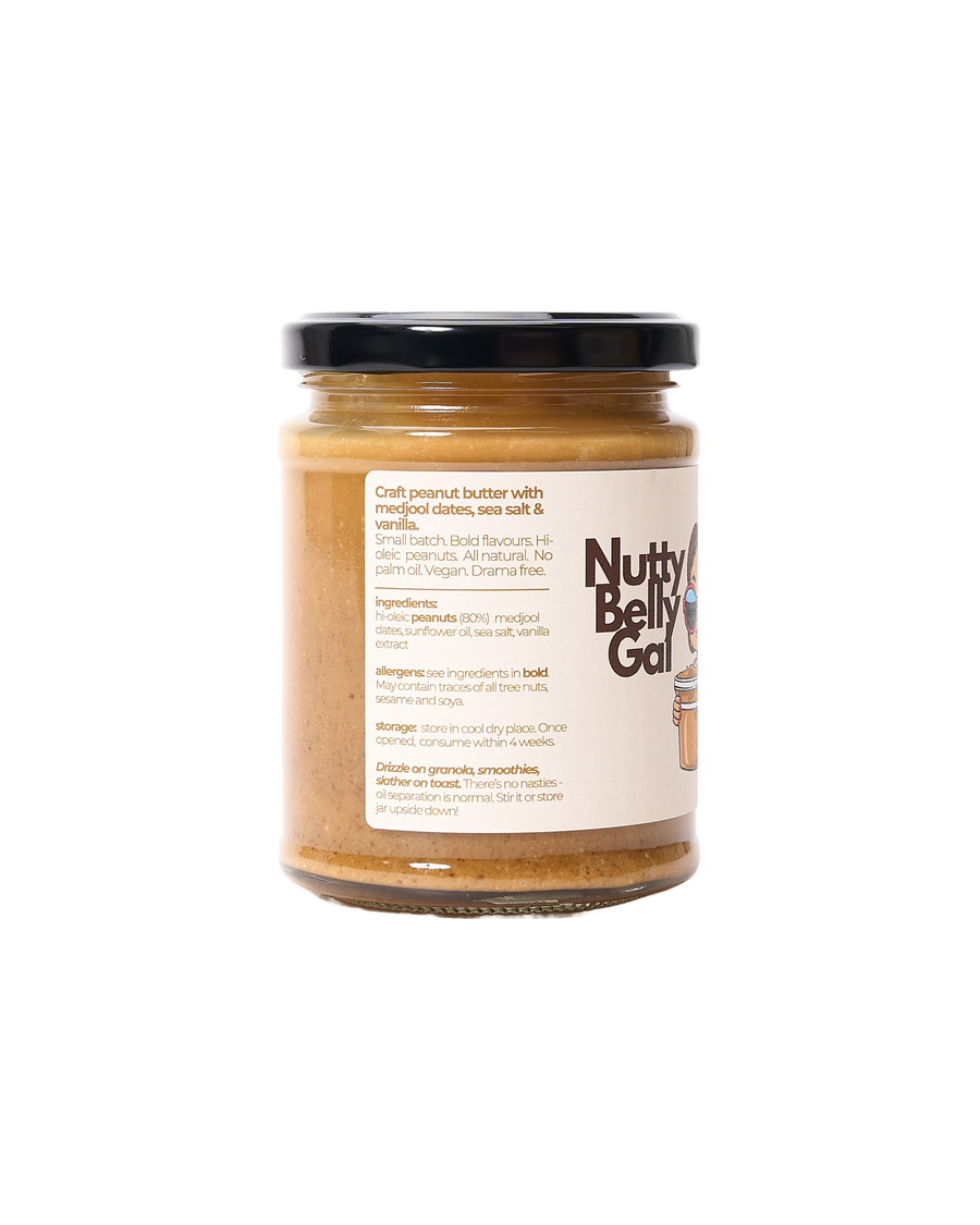 First Dates: Vanilla, Date & Sea-Salt Peanut Butter