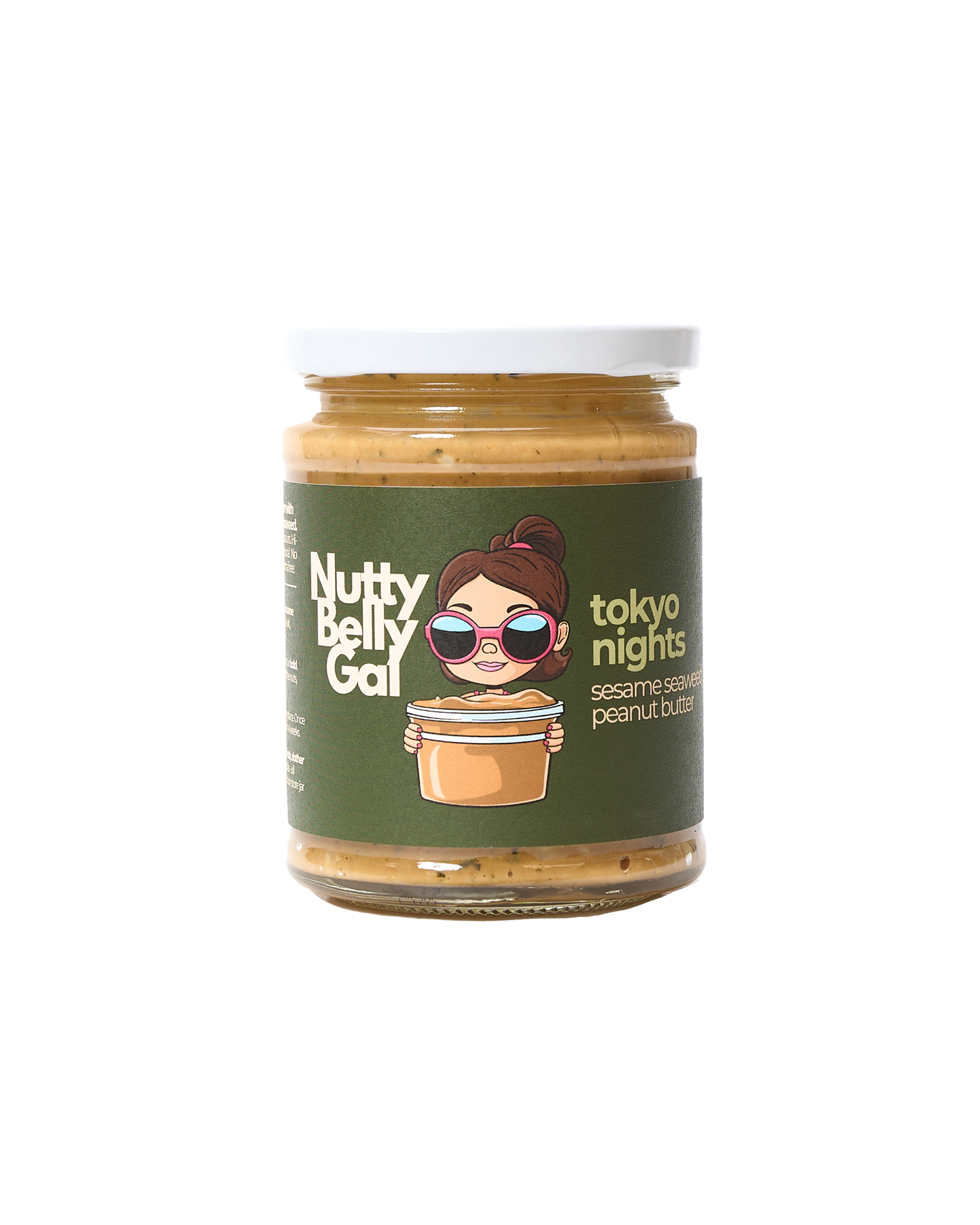 Tokyo Nights: Sesame + Seaweed Peanut Butter