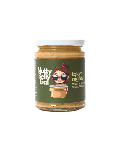 Tokyo Nights: Sesame + Seaweed Peanut Butter