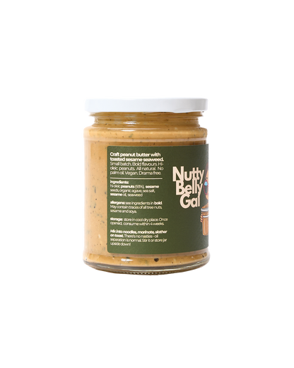 Tokyo Nights: Sesame + Seaweed Peanut Butter