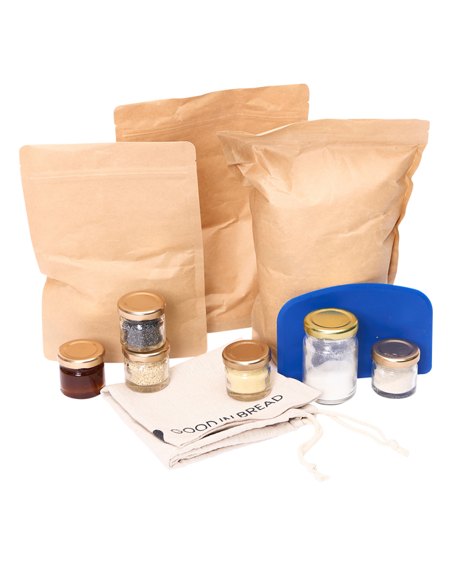 Sourdough Bagel Baking Kit With Live Organic Starter