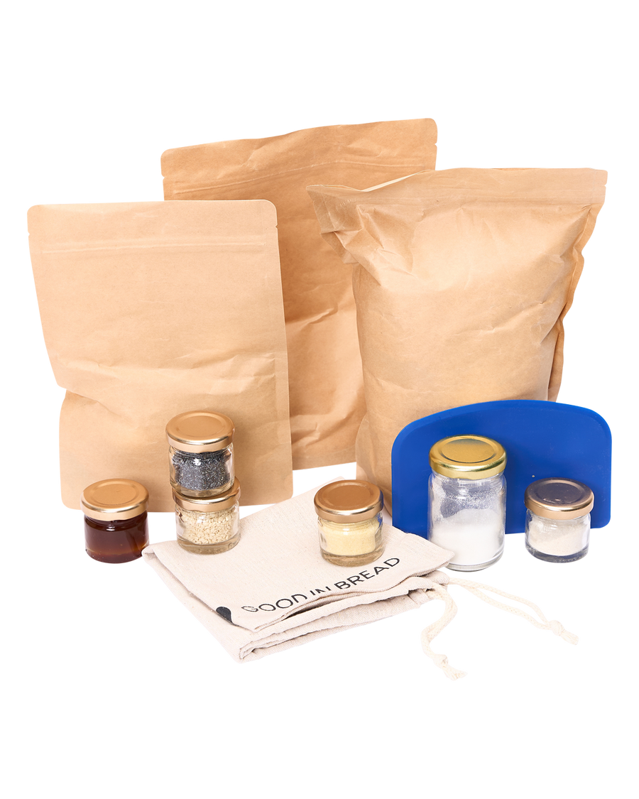 Sourdough Bagel Baking Kit With Live Organic Starter