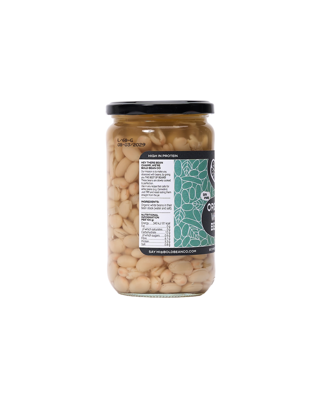 Organic White Beans (570g)