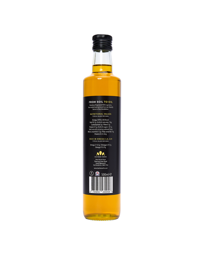 Extra Virgin Cold-Pressed Rapeseed Oil