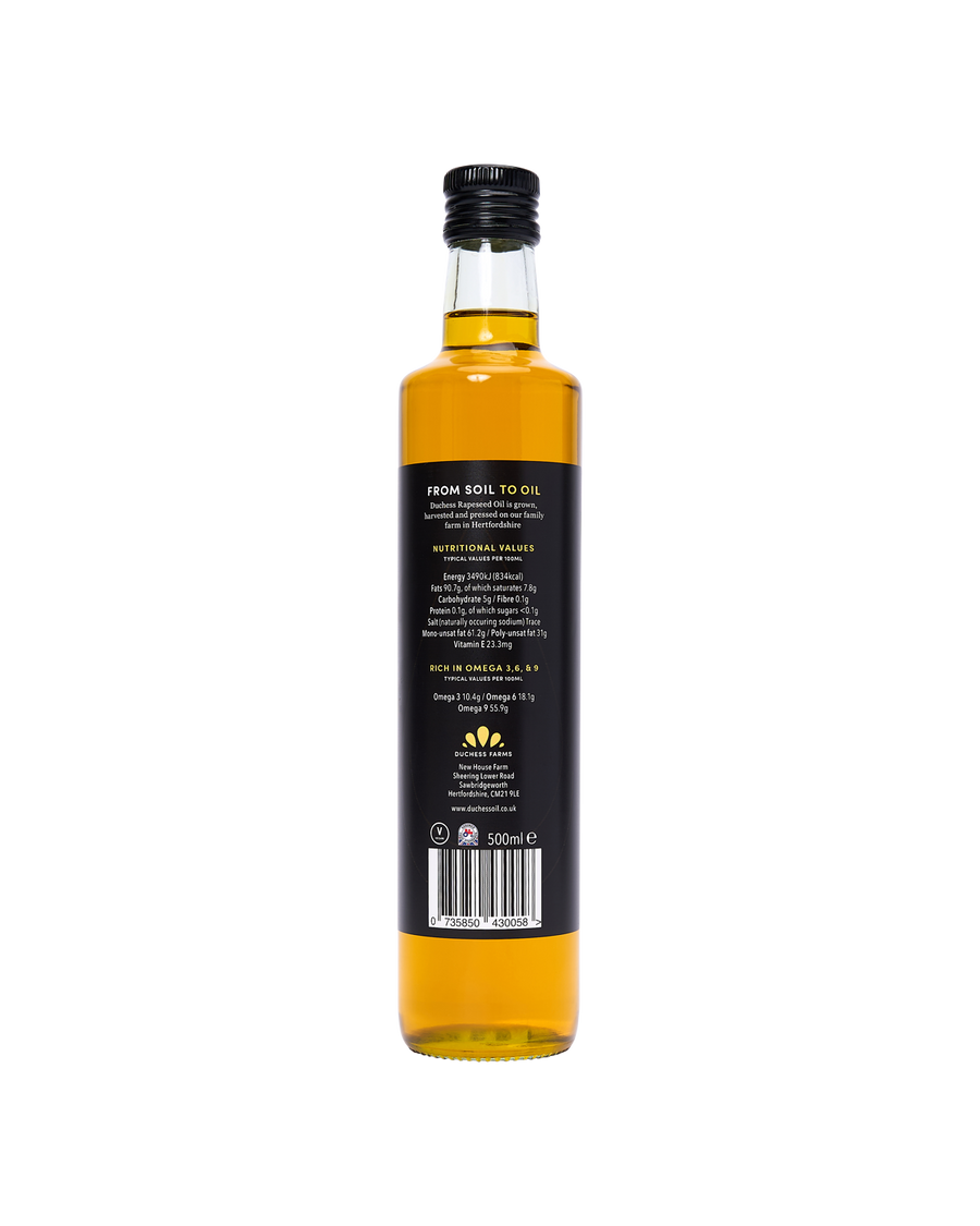 Extra Virgin Cold-Pressed Rapeseed Oil