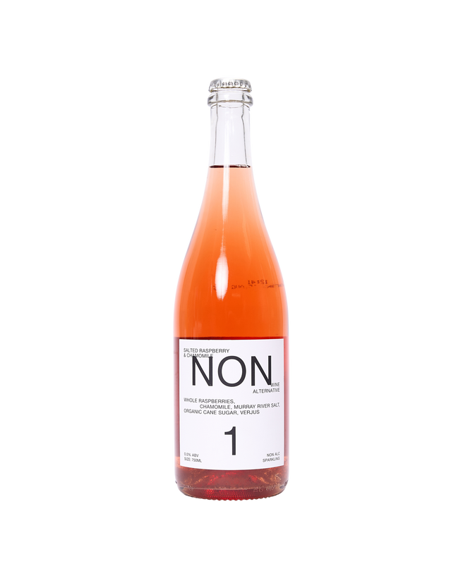 Raspberry & Chamomile Sparkling Non-Alcoholic Wine Alternative