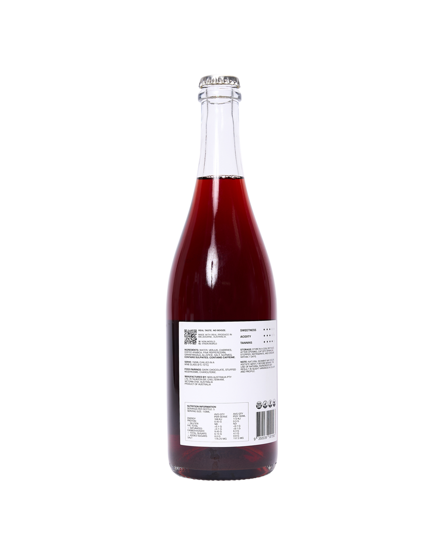 Cherry & Coffee Sparkling Non-Alcoholic Wine Alternative