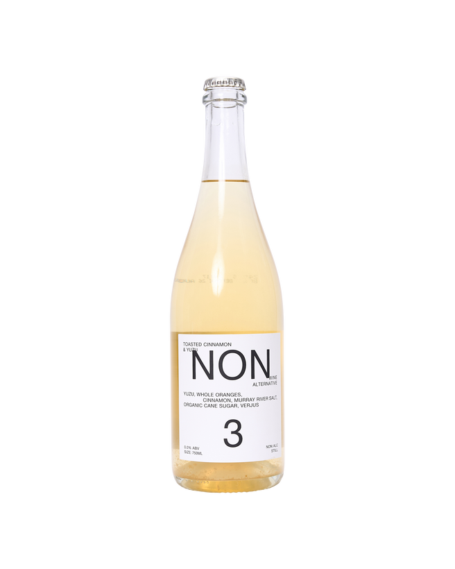 Toasted Cinnamon & Yuzu Non-Alcoholic White Wine Alternative