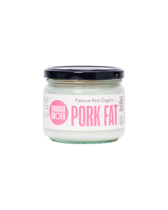 Grass-Fed Organic Pork Fat