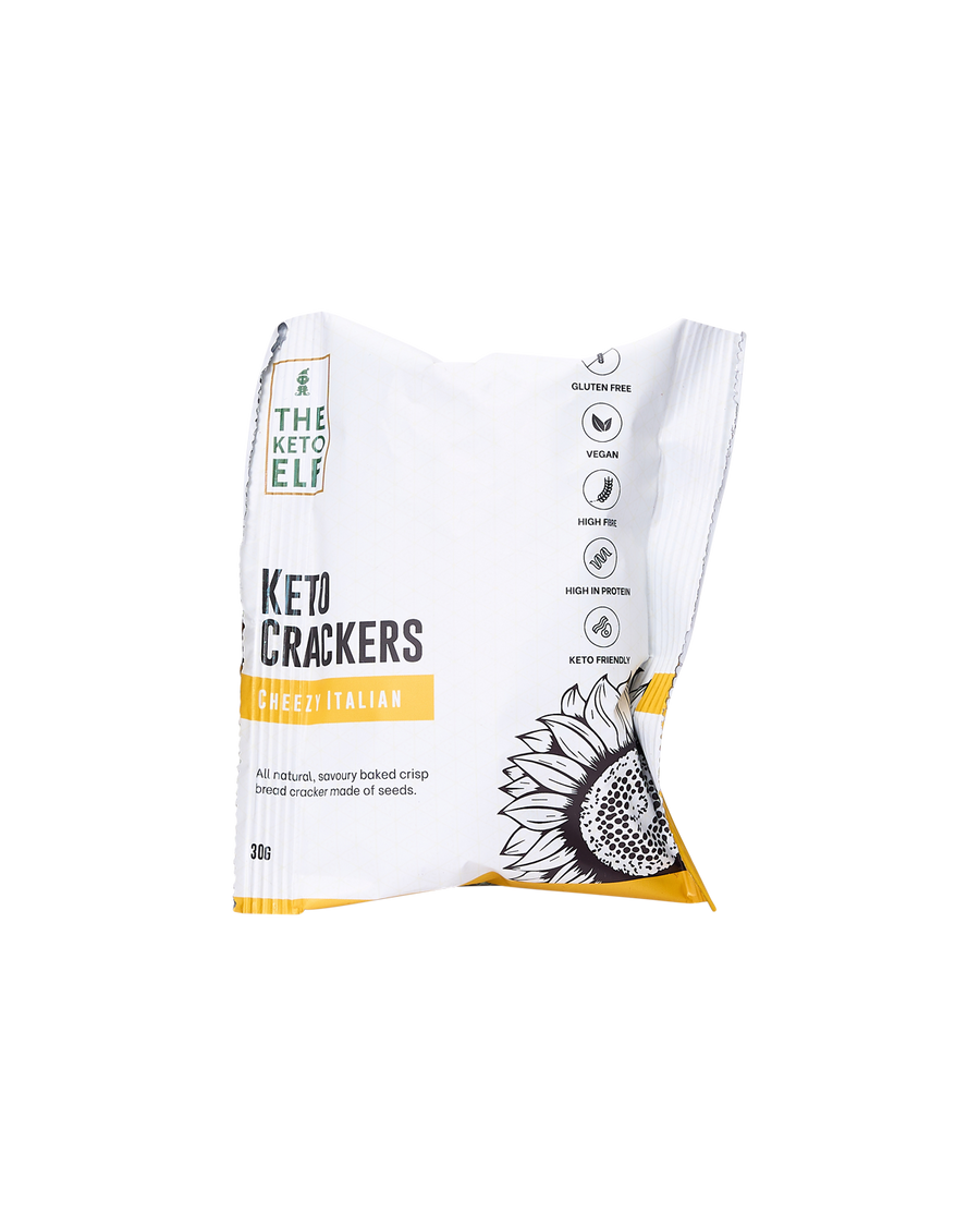 Italian Herb Keto Crackers