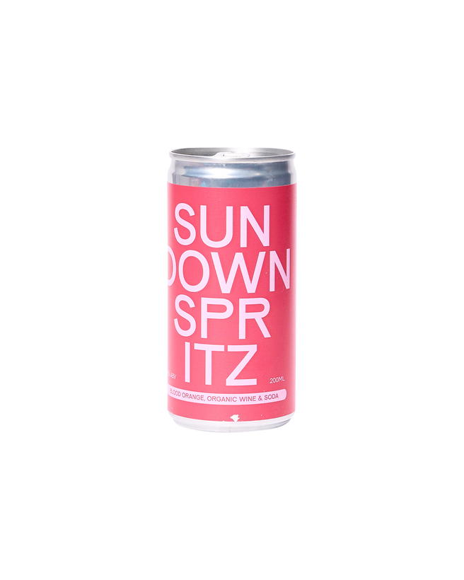 Blood Orange Sundown Wine Spritz Can