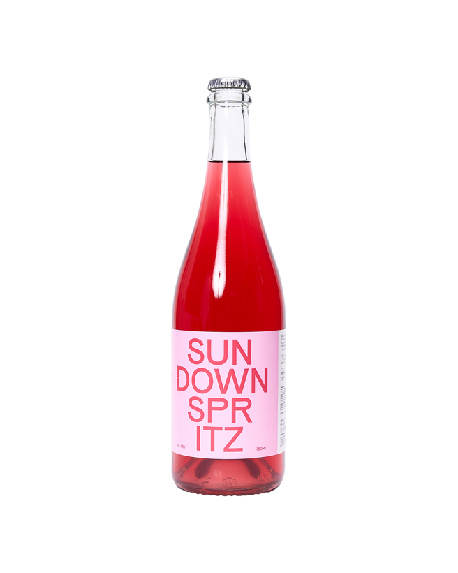 Blood Orange Sundown Wine Spritz Bottle